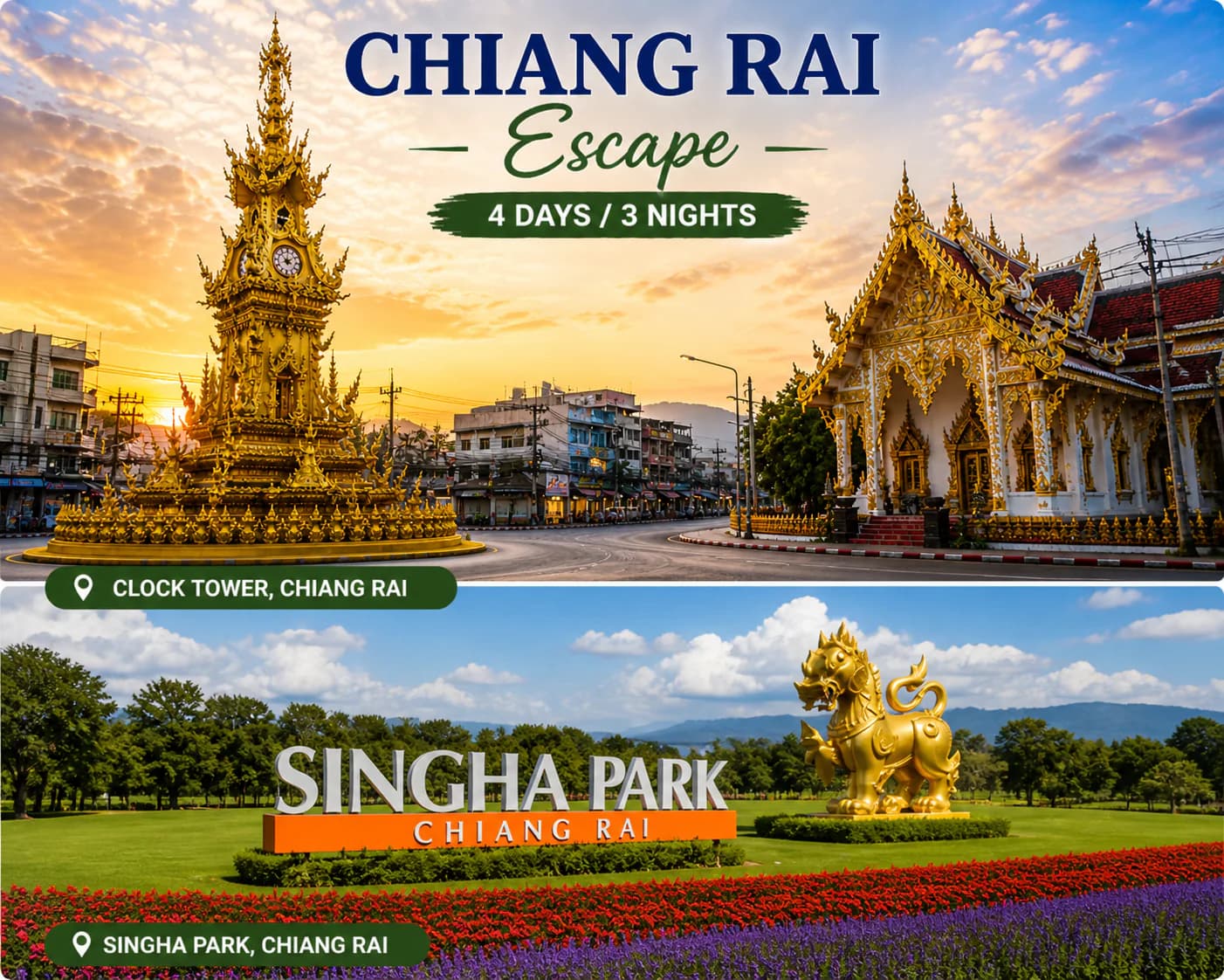 Chiang Rai Escape 4 Days / 3 Nights