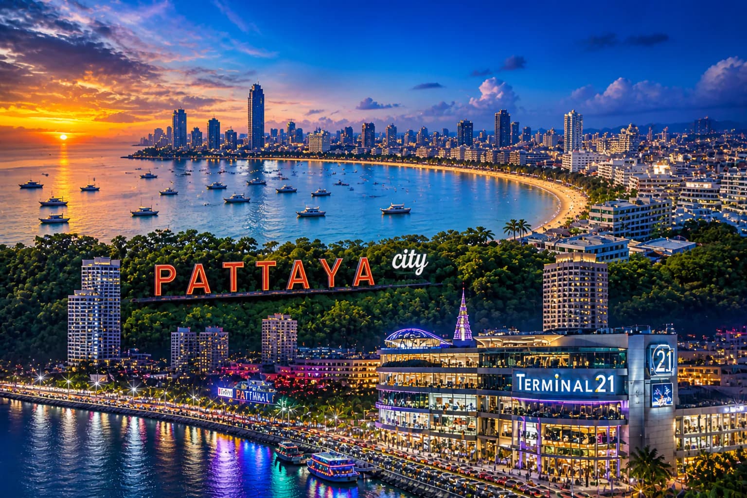 Pattaya Leisure & Adventure Tour 4 Days / 3 Nights