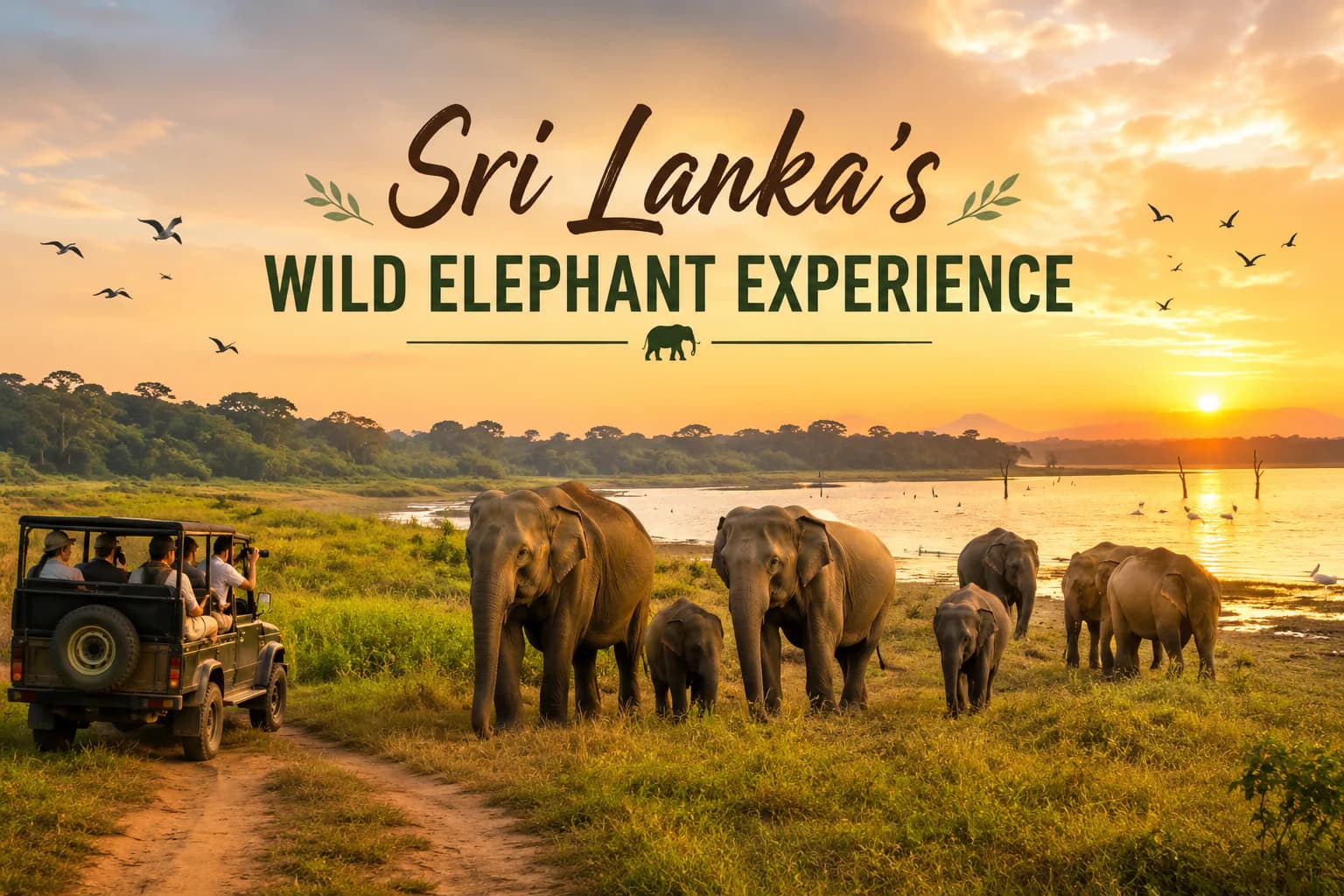 Sri Lanka’s Wild Elephant Experience