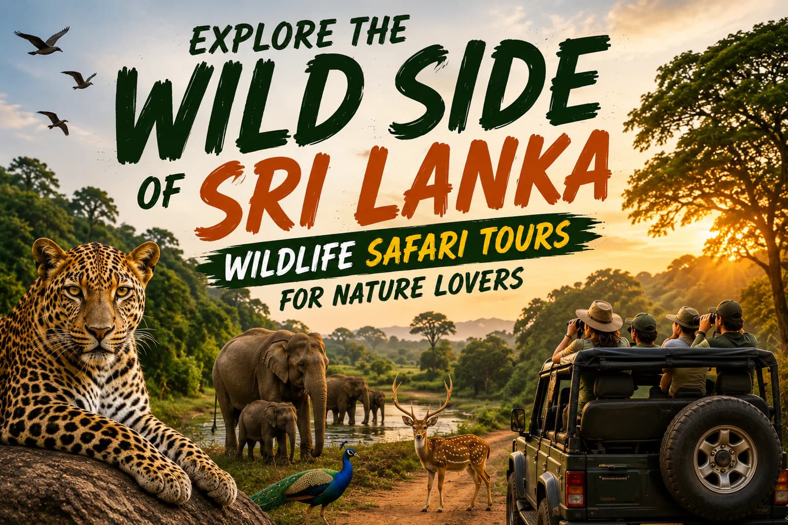 Sri Lanka Wildlife Safari Adventure