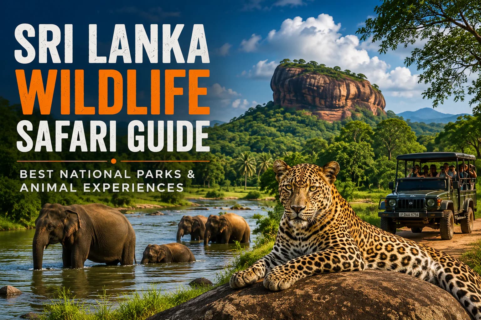 Sri Lanka Wildlife Safari Guide: Best National Parks & Animal Experiences