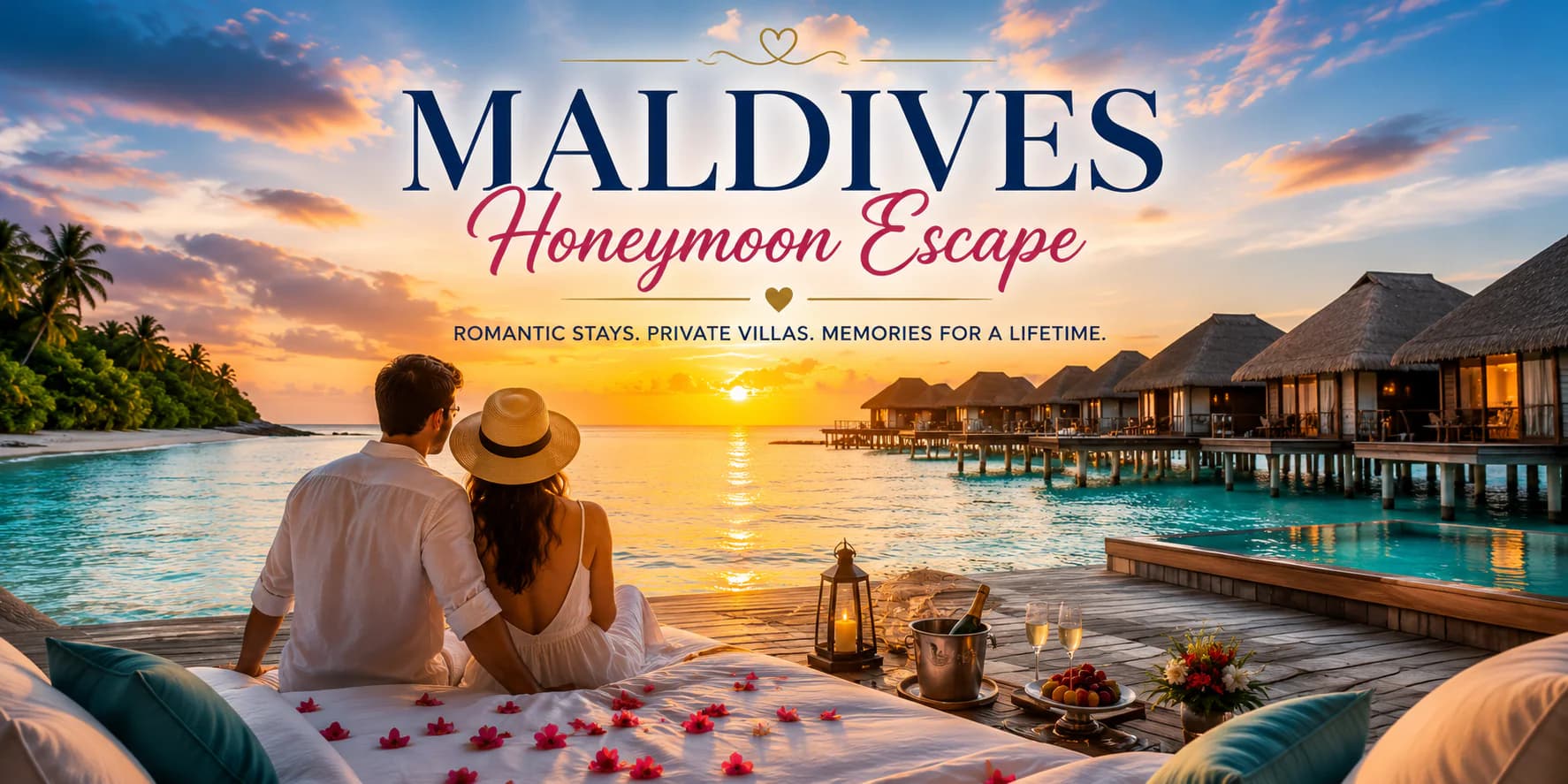 Romantic Maldives Honeymoon Escape from the USA